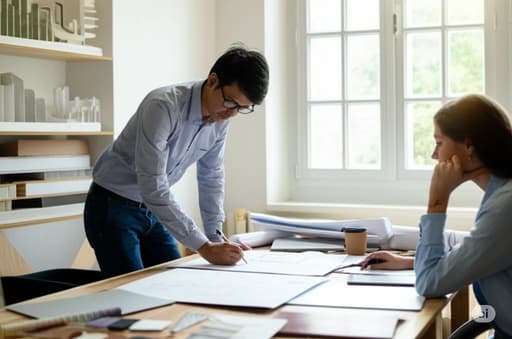 Door design consultation with an expert